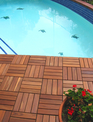 Бангерай - декинг плочки