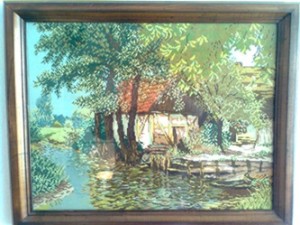 Зима край реката