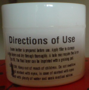 СПЕЦИАЛЕН ФИЛЪР (КИТ) ЗА ПОПРАВКА НА ИЗДЕЛИЯ ОТ КОЖА 