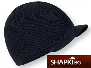 Шапка плетена с козирка - дамска ОТ SHAPKI.BG