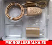 Подобрен вариант компактана огърлица с подобрени магнитни слушалки