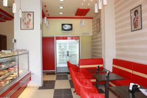 Пълно оборудване за кафе- сладкарница