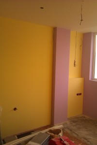 качествена фина шпакловка при ново строителство 1.50-3.00лв кв.м,поправки на некачествена шпакловка,