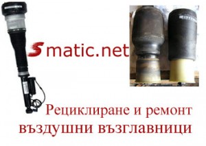 Рециклиране на амортисьори с въздушни възглавници Airmatic.