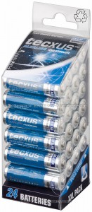 Алкални батерии TECXUS LR 6 24er XXL Pack