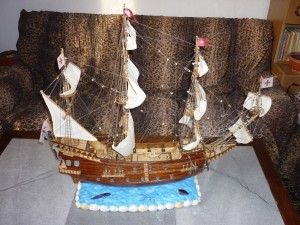 Продавам макет на кораб