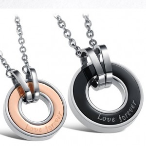 Оригинално колиета от неръждаема стомана Пръстени