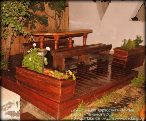 Почистване на декинг настилки