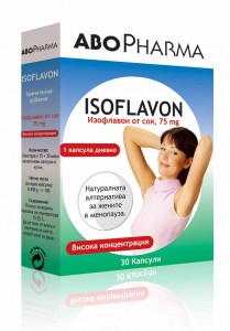 IsOFLAVON - Изофлавон от соя, 75 mg,  30 капсули с висока концентрация, Хранителна добавка