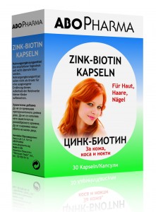 ZINK + BIOTIN (цинк + биотин) 30 капс./кутия 