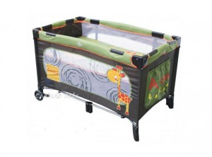 Сгъваема бебешка кошара BabyMix Жираф