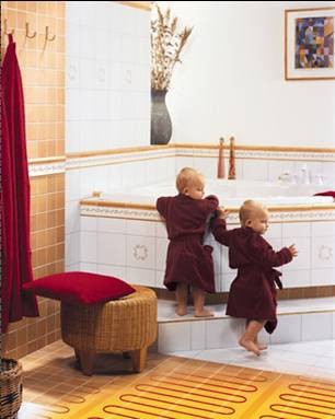 Монтажни комплекти за комфортен и топъл под в банята