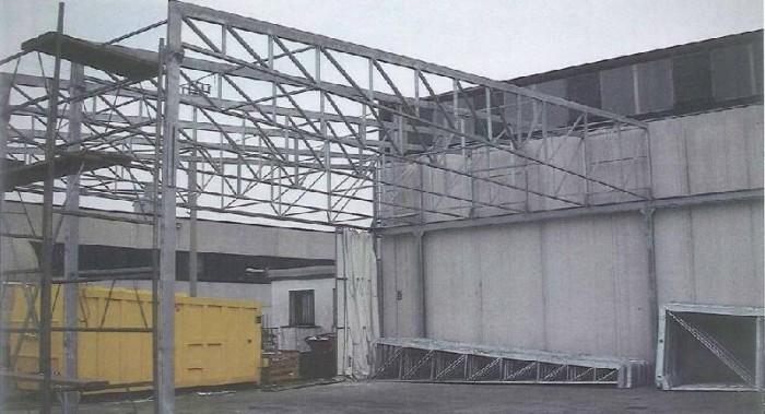 Продава се: Поцинковано хале – раздвижено