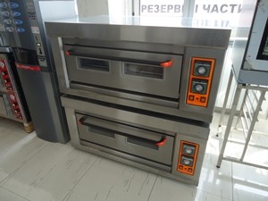  Фурна за закуски 2- тави 60/40см., внос от Европа 6.6KW- една година гаранция външни размери височи