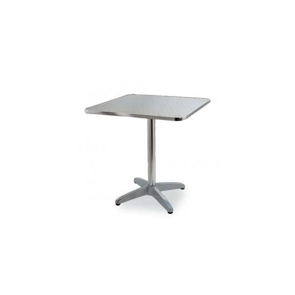 Маса от алуминий квадратна 60х60см