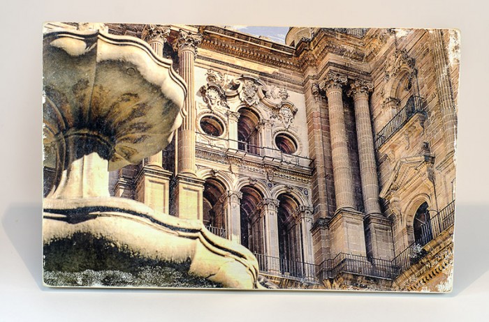 Фотография в/у дърво - Катедралата Малага