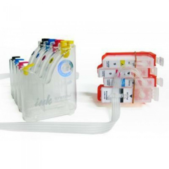 Система за непрекъснато подаване на мастило (СНПМ) CISS за принтери Canon ip3600/ip4600/ip3700/ip470