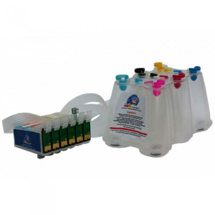 Система за непрекъснато подаване на мастило (СНПМ) CISS за принтери Epson Stylus Photo R270/R390/RX5