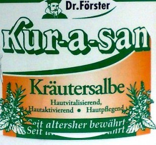  Билков крем балсам, KUR-A-SAN 250мл. НОВО от  Dr. Förster,Germany