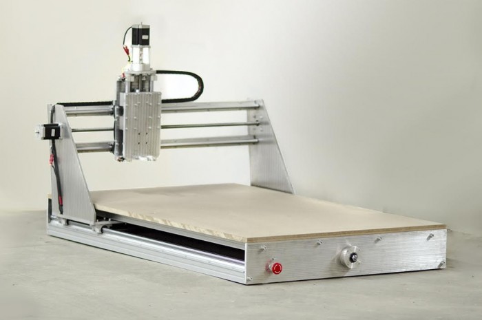 CNC / ЦПУ рутер, фреза 1000x700mm