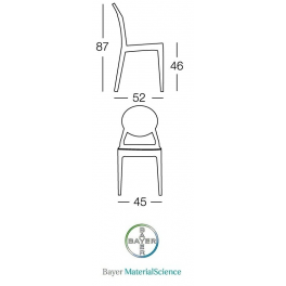 IGLOO CHAIR - СТОЛ СТИФИРАЩ ОТ ПРОЗРАЧЕН ПОЛИКАРБОНАТ