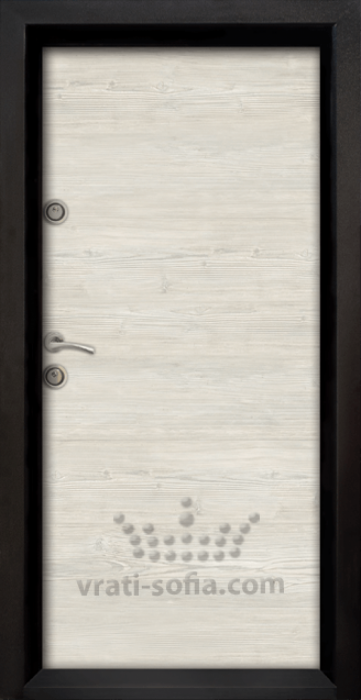 Блиндирана входна врата код Ale Door 402, цвят Sunta 