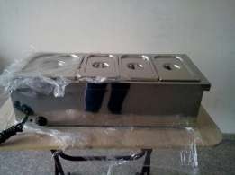 Топла витрина Бен-мари 4-ка