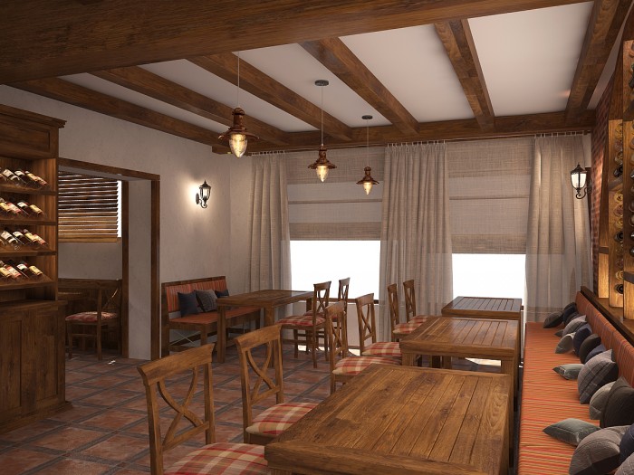 Декоративна дървена греда