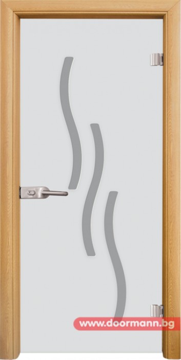 Стъклена врата модел Sand G 14-2 A