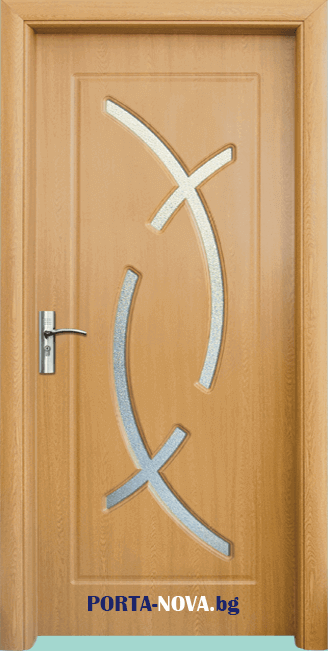  Интериорна HDF врата с код 056 