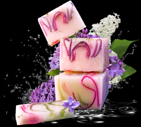 Люляк И Карамфил Ръчно Изработен Глицеринов Сапун