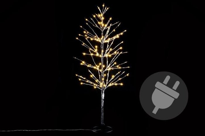 160 ЛЕД диода, 120 см, декоративно Коледно дърво със лед светлини, светодиодно дърво