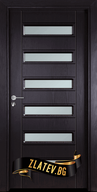 Интериорна врата Gama 207, цвят Венге
