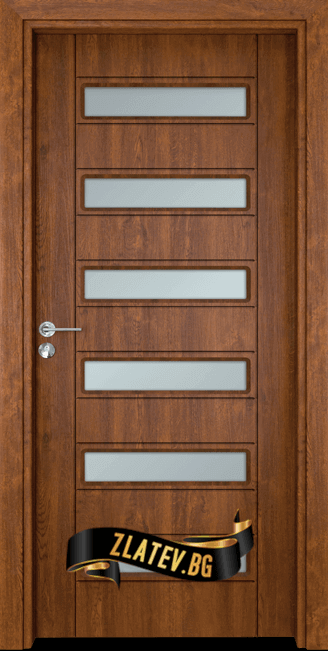 Интериорна врата Gama 207, цвят Златен дъб