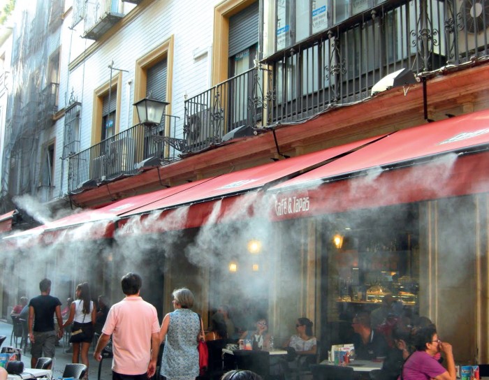 Италиански системи за охлаждане с водна мъгла MGF