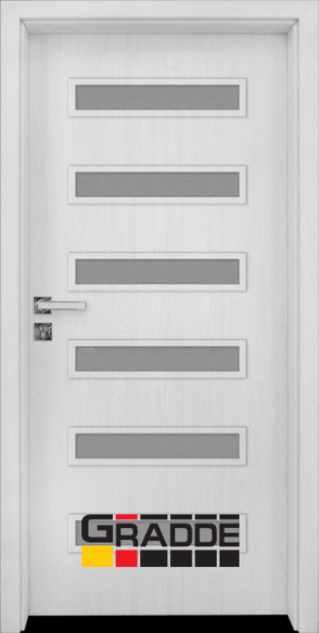 Интериорна врата Gradde Schwerin, цвят Сибирска Лиственица