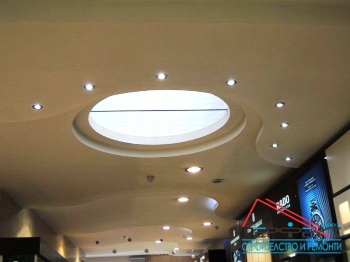 Гипсокартон, окачен таван