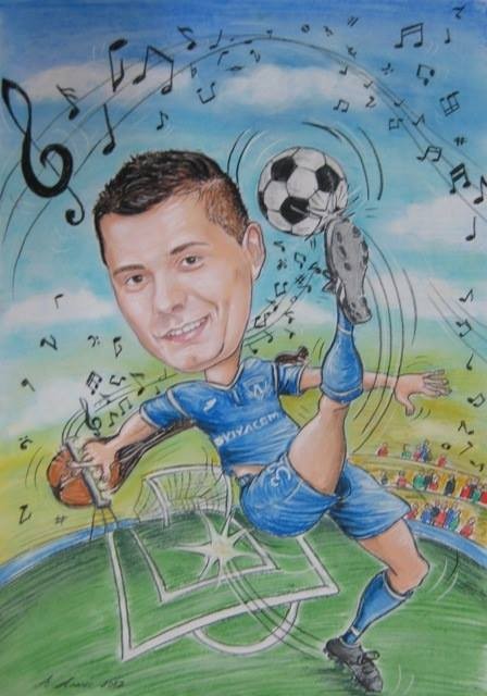 Портретна карикатура-поръчка