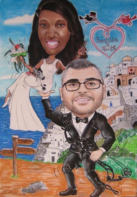 Портретна карикатура по снимка