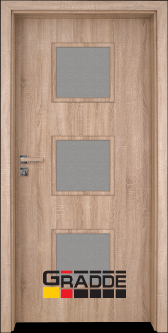 Интериорна врата Gradde Bergedorf, Дъб Вераде