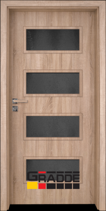 Интериорна врата Gradde Blomendal, цвят Дъб Вераде