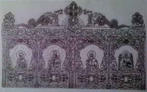 Проектирам и изработвам църковни иконостаси