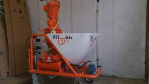 Продавам  машина за мазилка PFT G5c