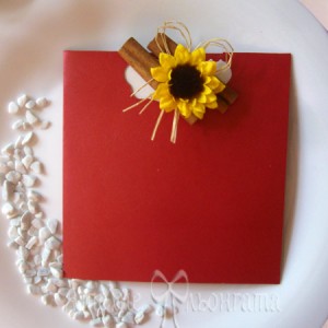 Сватбени покани, тейбъл картички, бутониери, подаръчета за гости, булчински късмети, шаферски гривни