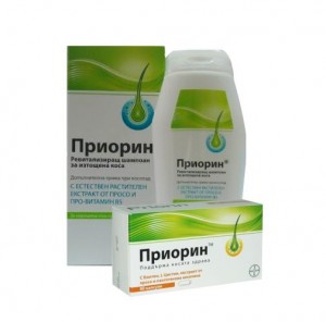 Промоционален пакет Приорин:шампоан 200ml + капсули х60 